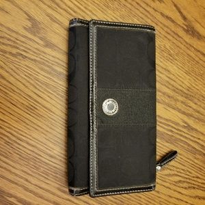 Authentic Coach Trifold Wallet
